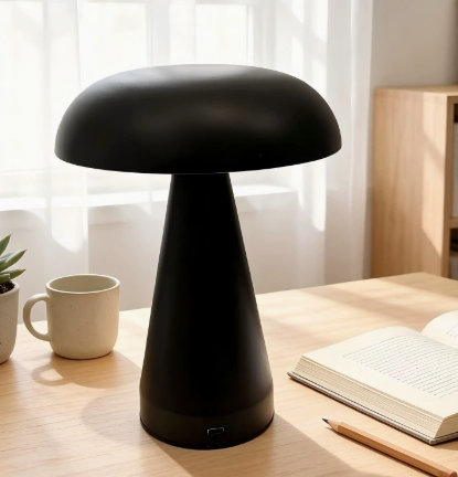 Cordless Mushroom Table Lamp