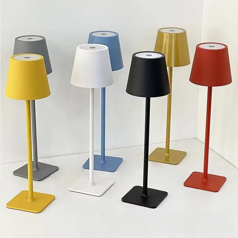 Square Base Cordless Table Lamp